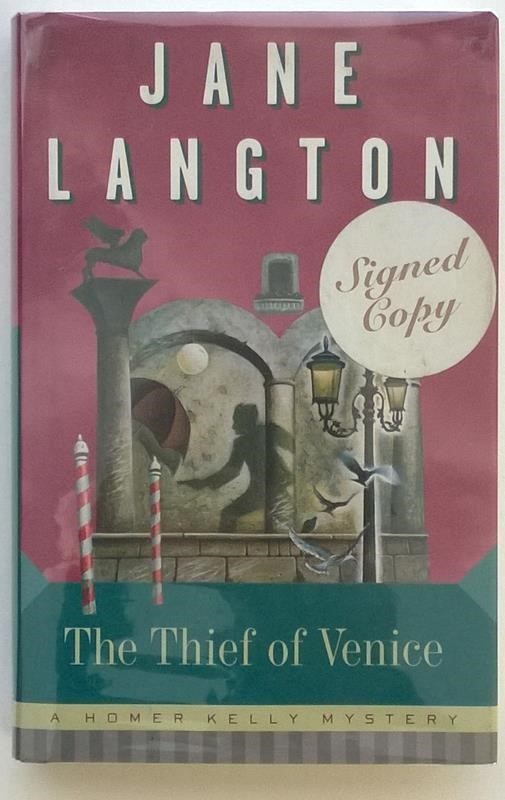 The Thief of Venice by Jane Leighton Signed 1st- High Grade