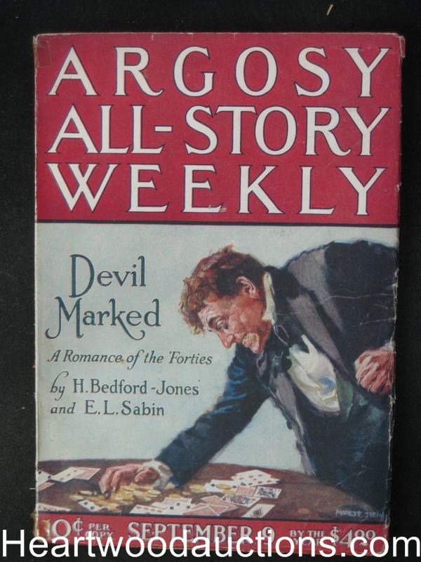 Argosy Sep 09,  1922 Harry Drago, H.B. Jones,Cpt. Dingle