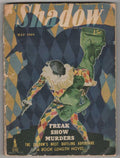 The Shadow May 1944 Pulp "The Freak Show Murders" by Maxwell Grant
