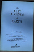 The Last Legends of Earth by A. A. Attanasio (First Edition) Uncorrected Proof