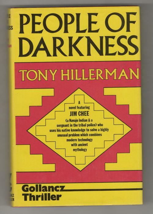 People of Darkness by Tony Hillerman (First UK Edition) Gollancz File Copy