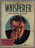 The Whisperer Oct 1940 "The Trail of Fear" #1 - Pulp