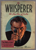 The Whisperer Oct 1940 "The Trail of Fear" #1 - Pulp