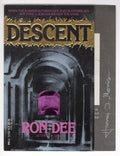 Descent by Ron Dee (First printing) No Book, COVER PROOF Signed by Harry O. M...