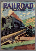 Railroad Magazine Aug 1945 Frederick Blakeslee Cover