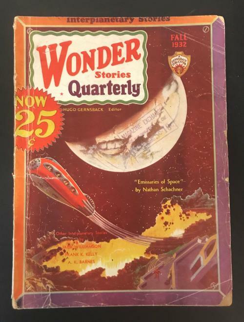 Wonder Stories Quarterly Fall 1932 Frank R. Paul Cvr; Jack Williamson;