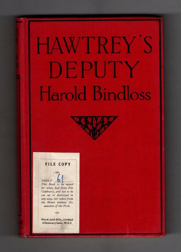 Hawtrey's Deputy by Harold Bindloss (File Copy)
