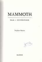 Mammoth by Stephen Baxter (First UK Edition)