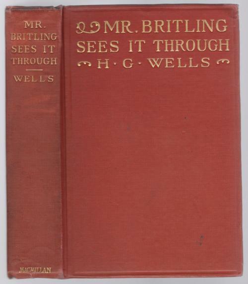 Mr. Britling Sees It Through by H. G. Wells (1916)