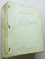 Satan's Daughter by John Taine (Eric Temple Bell) Holographic Manuscript 1923