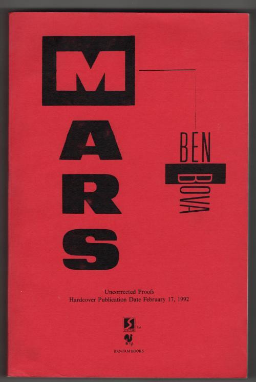 MARS by Ben Bova (Uncorrected Proofs)