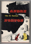 The X Factor by Andre Norton (First Edition) R. M. Powers Cover Art