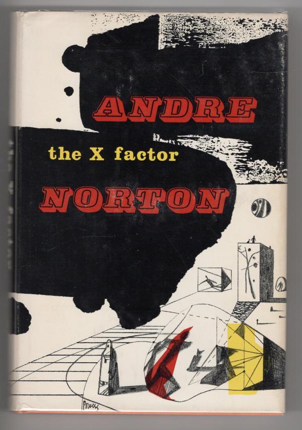 The X Factor by Andre Norton (First Edition) R. M. Powers Cover Art
