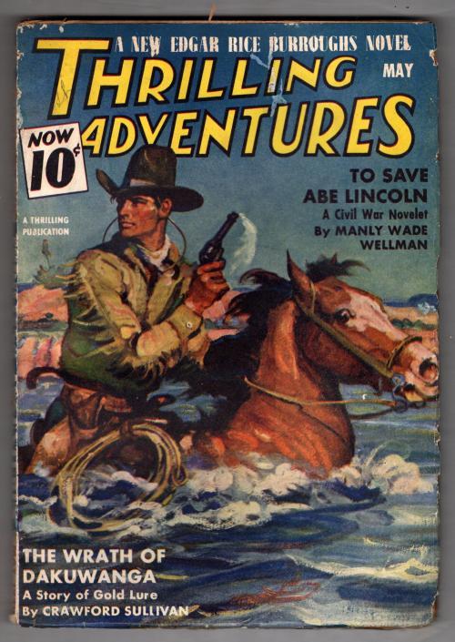 Thrilling Adventures May 1940 Burroughs "The Terrible Tenderfoot" Conclusion