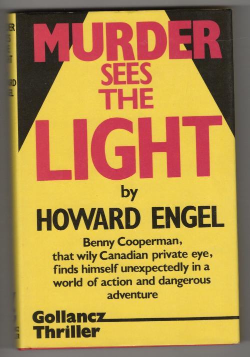 Murder Sees the Light by Howard Engel (First UK Edition) File Copy