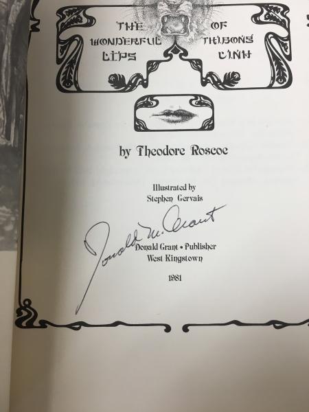 The Wonderful Lips of Thibong Linh by Theodore Roscoe (First Edition) Double ...