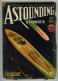 Astounding Jan 1934 Collossus  Donald Wandrei Cvr, Williamson