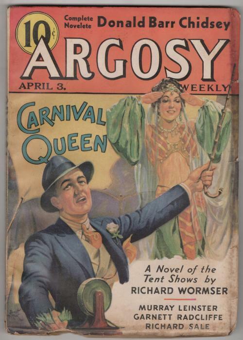 Argosy Apr 03 1937 Emmett Watson Cvr; Richard Wormser; Donald Barr Chidsey