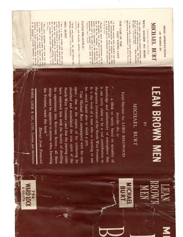 Lean Brown Men by Michael Burt (File Copy)