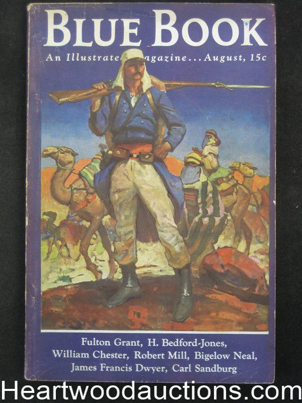 Blue Book Aug 1936 Kioga Bedford-Jones, William Chester
