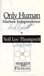 Only Human by Neil Lee Thompsett (First Edition) Signed