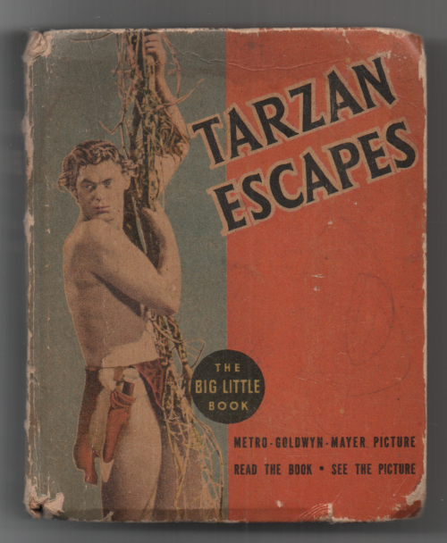 Tarzan Escapes by Edgar Rice Burroughs, Big Little Books #1182