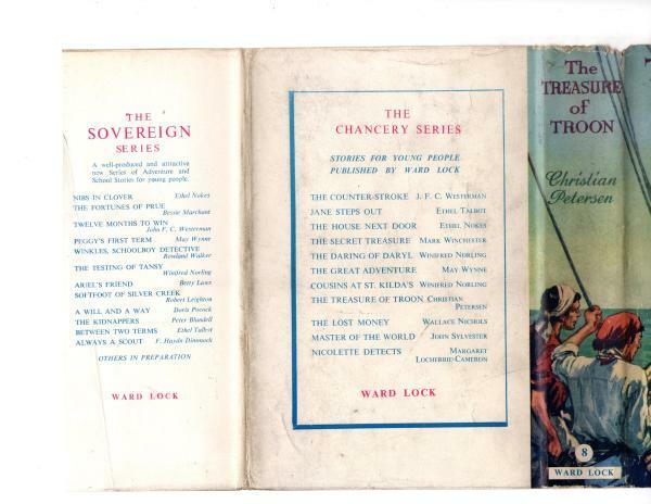 The Treasure of Troon by Christian Petersen (First Edition) File Copy