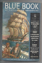 Blue Book Jul 1938 - Kioga of the Unknown Land, William Chester; H. B. Jones