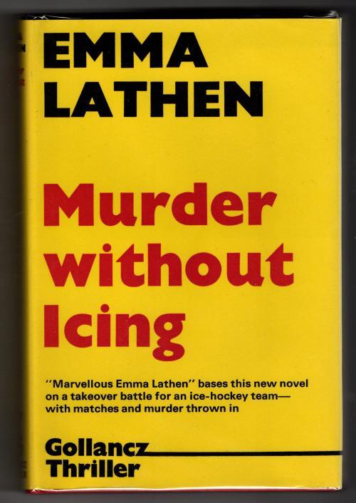 Murder Without Icing by Emma Lathen (First UK Edition) Gollancz Thriller