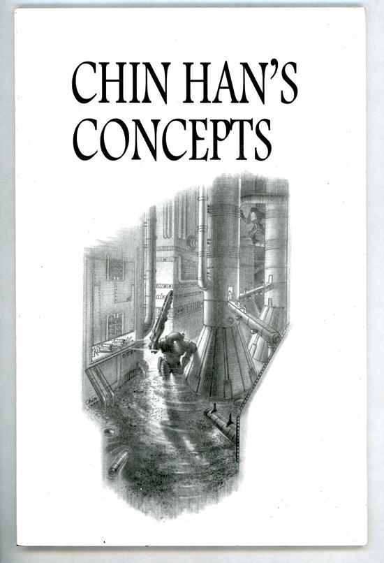 Chin Han's Concepts by Chin-Han Hsu (Signed) Fantasy Art (SOFTCOVER)- High Grade
