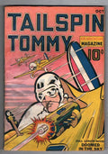 Tailspin Tommy Oct 1936 Meagher Cvr; Arnold Evan Ewart "Doomed in the Air"