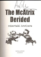 The McAtrix Derided by Adam Roberts Signed