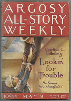 Argosy May 9 1925 Paul Stahr Cvr; Clarence E. Mulford