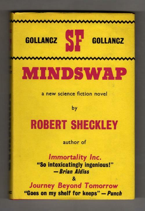 Mindswap by Robert Scheckley (First UK Edition) Gollancz SF