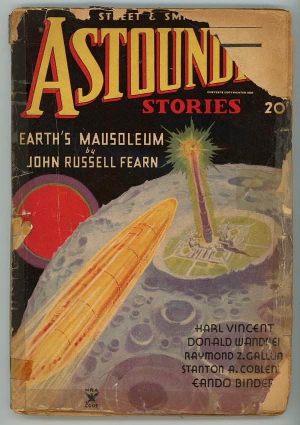 Astounding" May 1934 John Russell Fearn, Williamson, Wandrei