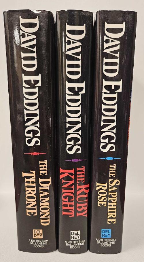 The Elenium Trilogy by David Eddings (First Edition)