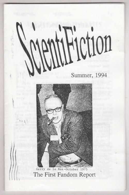 ScientiFiction 1994 All 4 Issues First Fandom Sci-fi Fanzine (1st) Korshak's