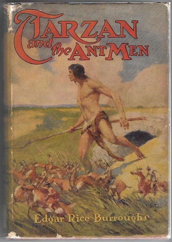 TARZAN and the ANT MEN by Edgar Rice Burroughs J. Allen St. John Art