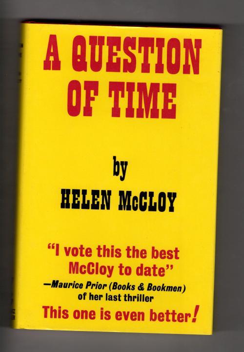 A Question of Time by Helen McCloy (First UK Edition) Gollancz File Copy
