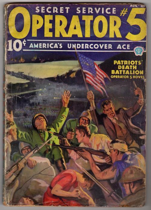 Operator #5 Aug 1936 "Patriots' Death Battalion" - Trimmed