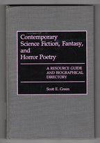 Contemporary Science Fiction, Fantasy, and Horror Poetry: A Resource Guide an...