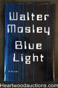 Blue Light by Walter Mosley (Signed)- High Grade