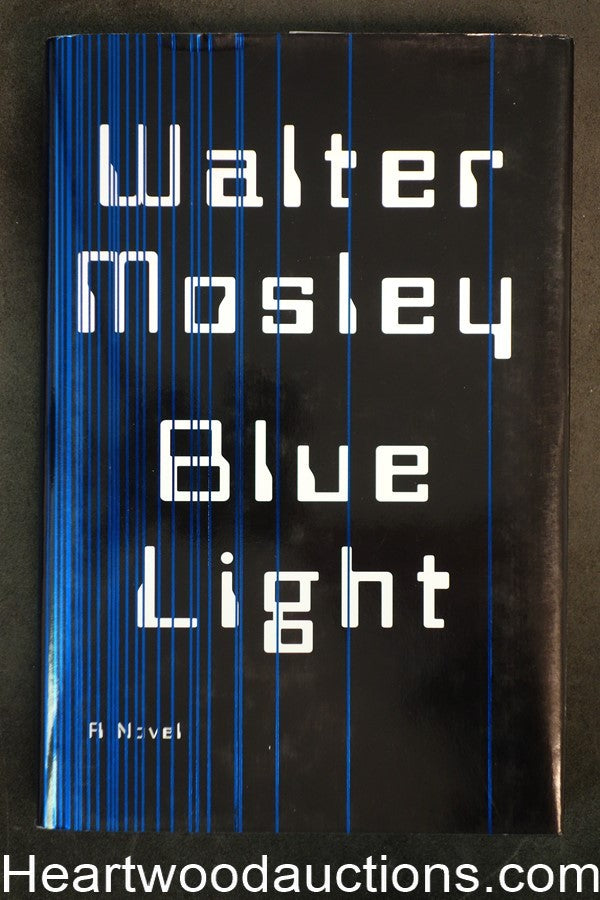 Blue Light by Walter Mosley (Signed)- High Grade