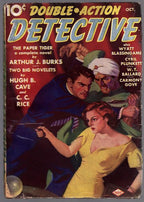 Double Action Detective Oct 1938 Arthur J. Burks, Hugh B. Cave - Pulp