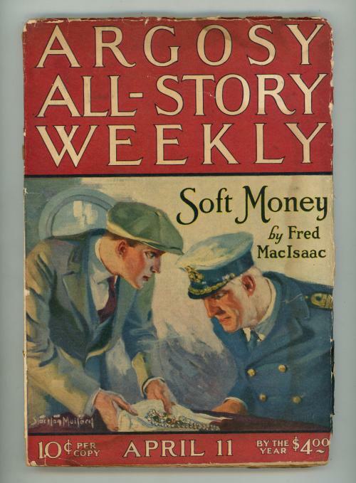 Argosy Apr 11 1925 Mulford Cvr; Ralph Milne Farley; C. J. Daly