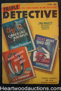 Triple Detective Spring 1947 Volume 1 Number 1, Doc Savage creator Lester Dent