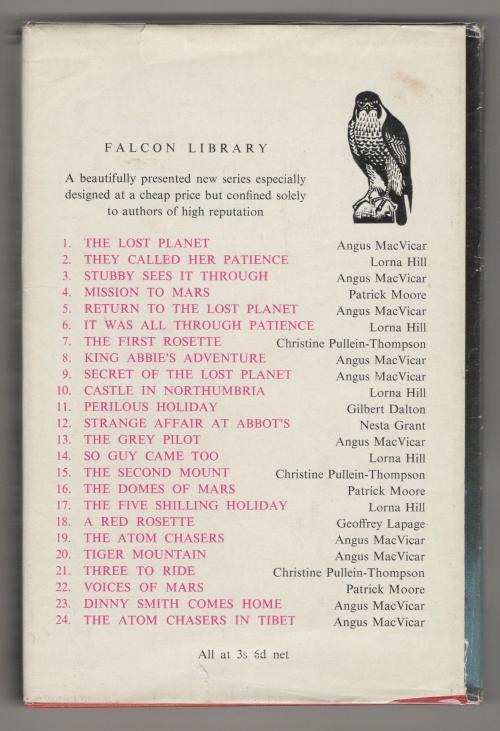 The Lost Planet by Angus Macvica (Falcon Library)