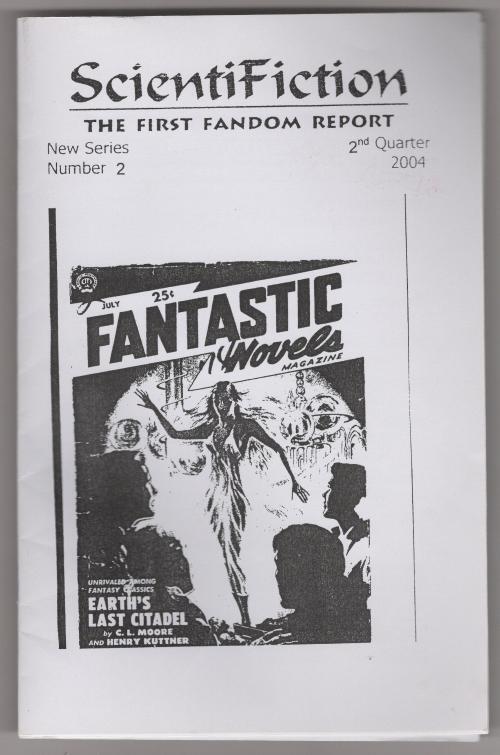 ScientiFiction 2 Issues 2004 First Fandom Sci-fi Fanzine (1st) Korshak's