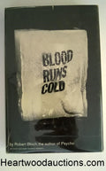Blood Runs Cold by Robert Bloch FIRST