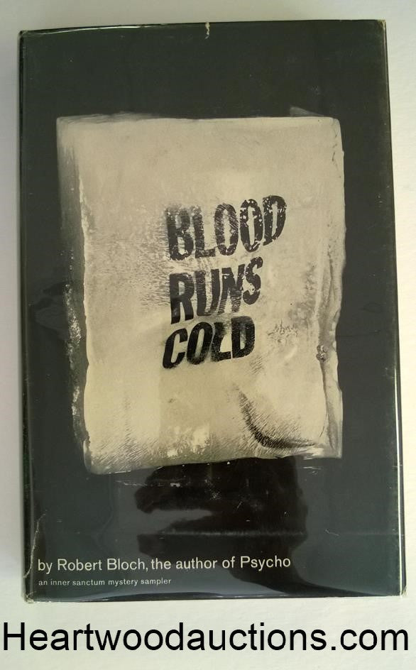 Blood Runs Cold by Robert Bloch FIRST